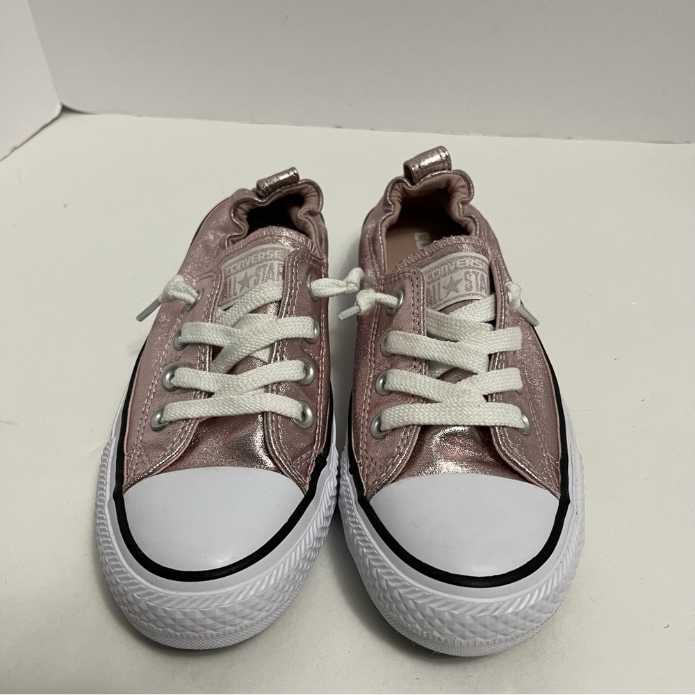 Converse Metallic Pink Sneakers - Picture 3 of 14